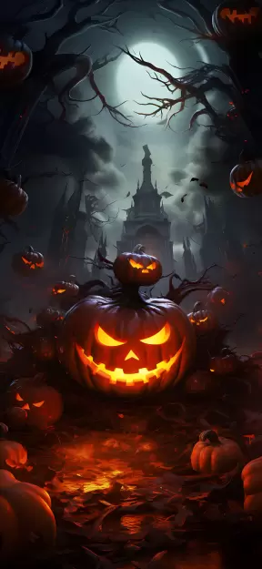 Halloween scary hd pumpkin 