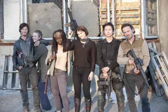 The walking dead Iconic Characters Unite