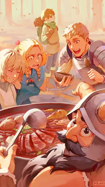 Delicious in Dungeon dungeon meshi anime 