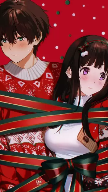 merry christmas anime hd wallpapers